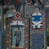 Szaplonca, Vidám temető