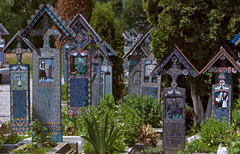 Szaplonca (Săpânța), Vidám temető (Máramaros)